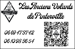 Carte de visite Les Anciens Volants de Pinterville